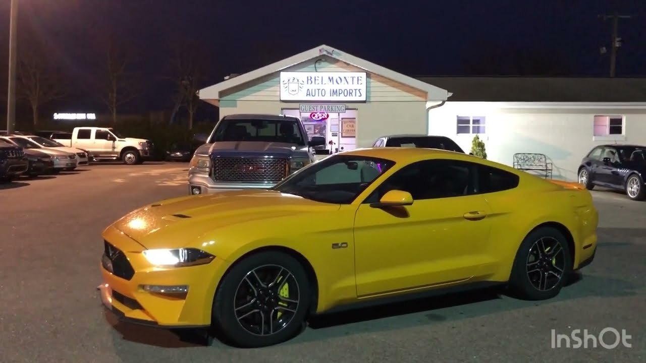 2019 Ford Mustang GT Fastback 5.0 ONLY 5803 MILES!!! Mustang GT Fastback 5.0 6 Speed Manual