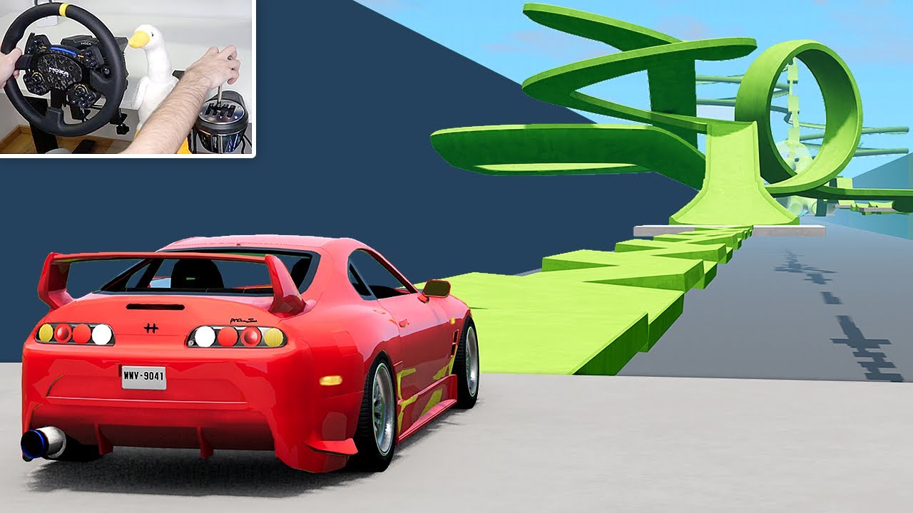 Supra vs The Hardest Map in BeamNG