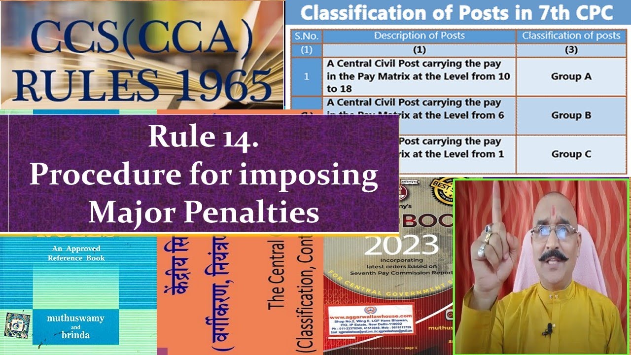 #disciplinary Procedure imposing #major #penalties #rule 14 #ccs #cca #india #funny  #new #shorts