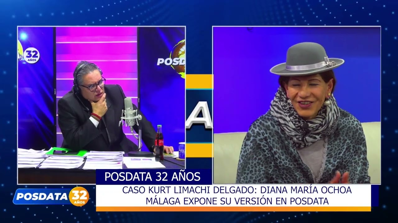 DIANA OCHOA MÁLAGA ROMPE EL SILENCIO SOBRE LA DENUNCIA CONTRA EL TIKTOKER KURT LIMACHI DELGADO.