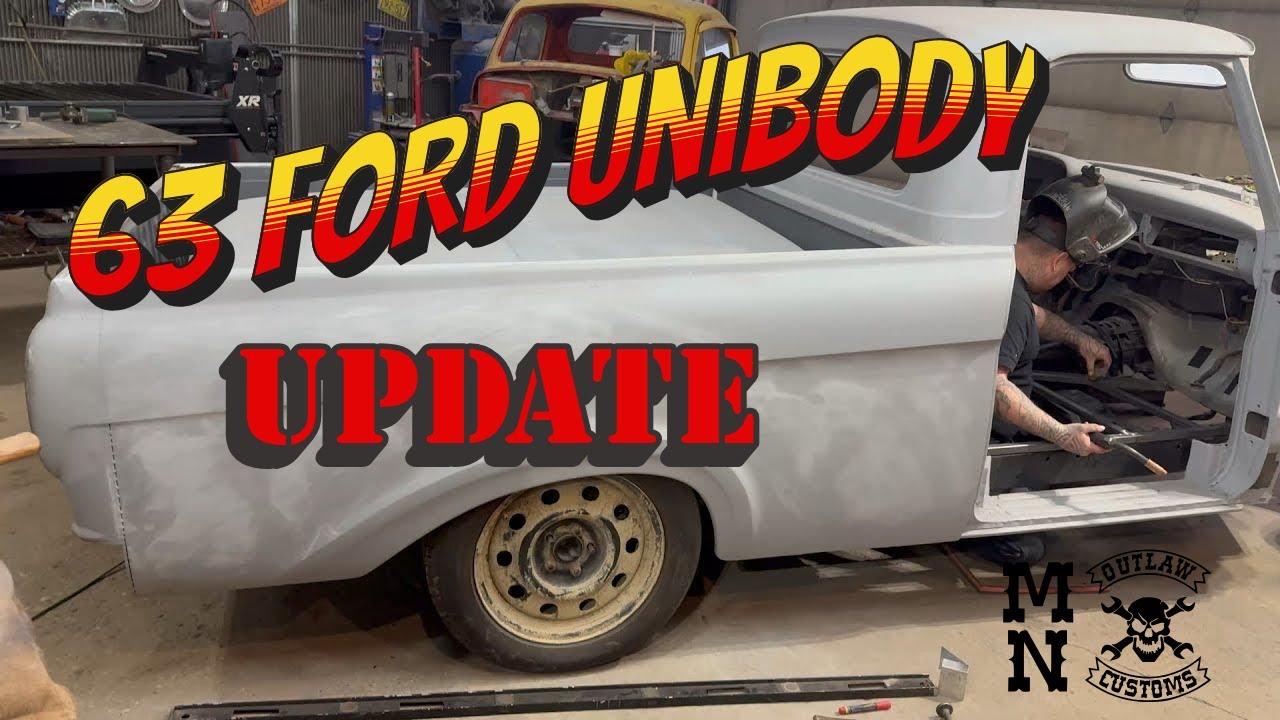 63 Unibody Crown Vic Body Swap #frameswap #custom #bodyswap