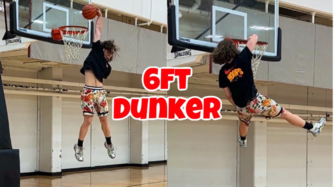 6’0 Travis Reynolds CRUSHING dunks at NC State