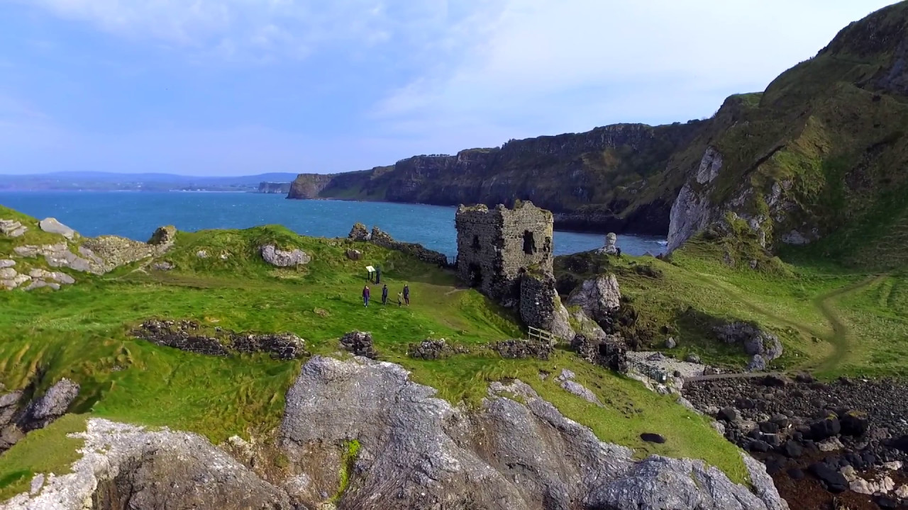 Drone Run; Kinbane Castle in 2k | Jack McDonnell