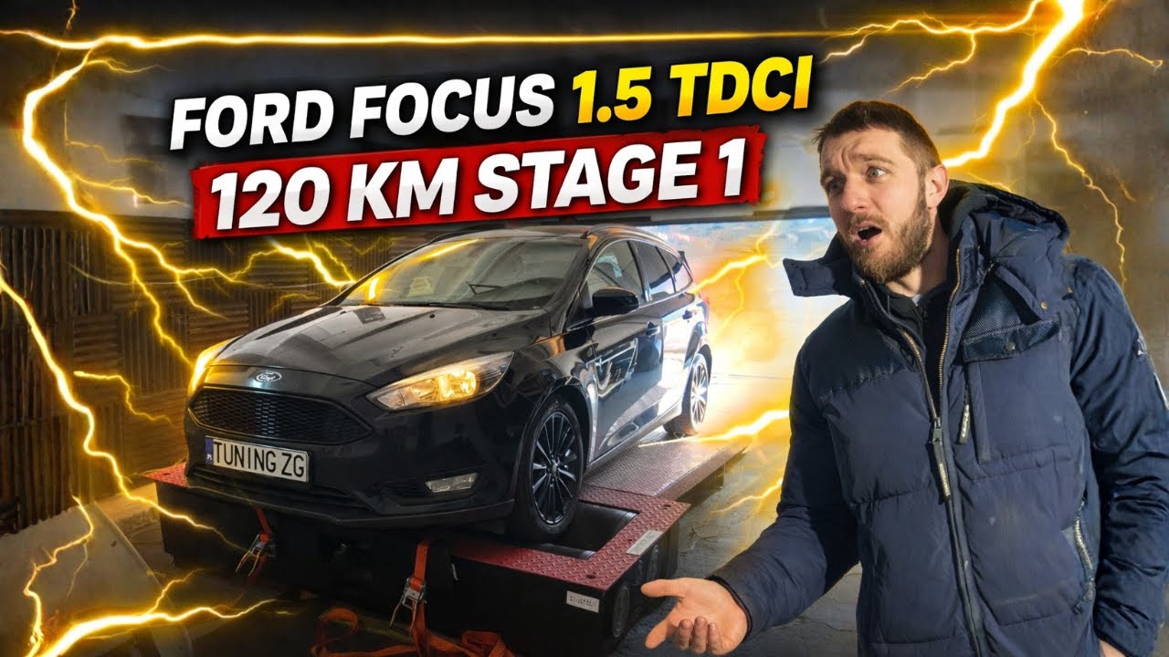 120 KM?! JUŻ NIE… Stage 1 ZMIENIA WSZYSTKO 💥 Focus 1.5 TDCi