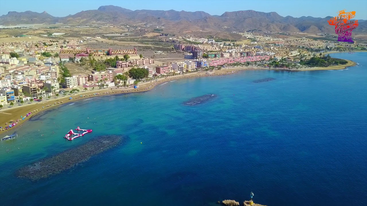 Playas de Bah&iacute;a de Mazarr&oacute;n con Drone (20-08-18)