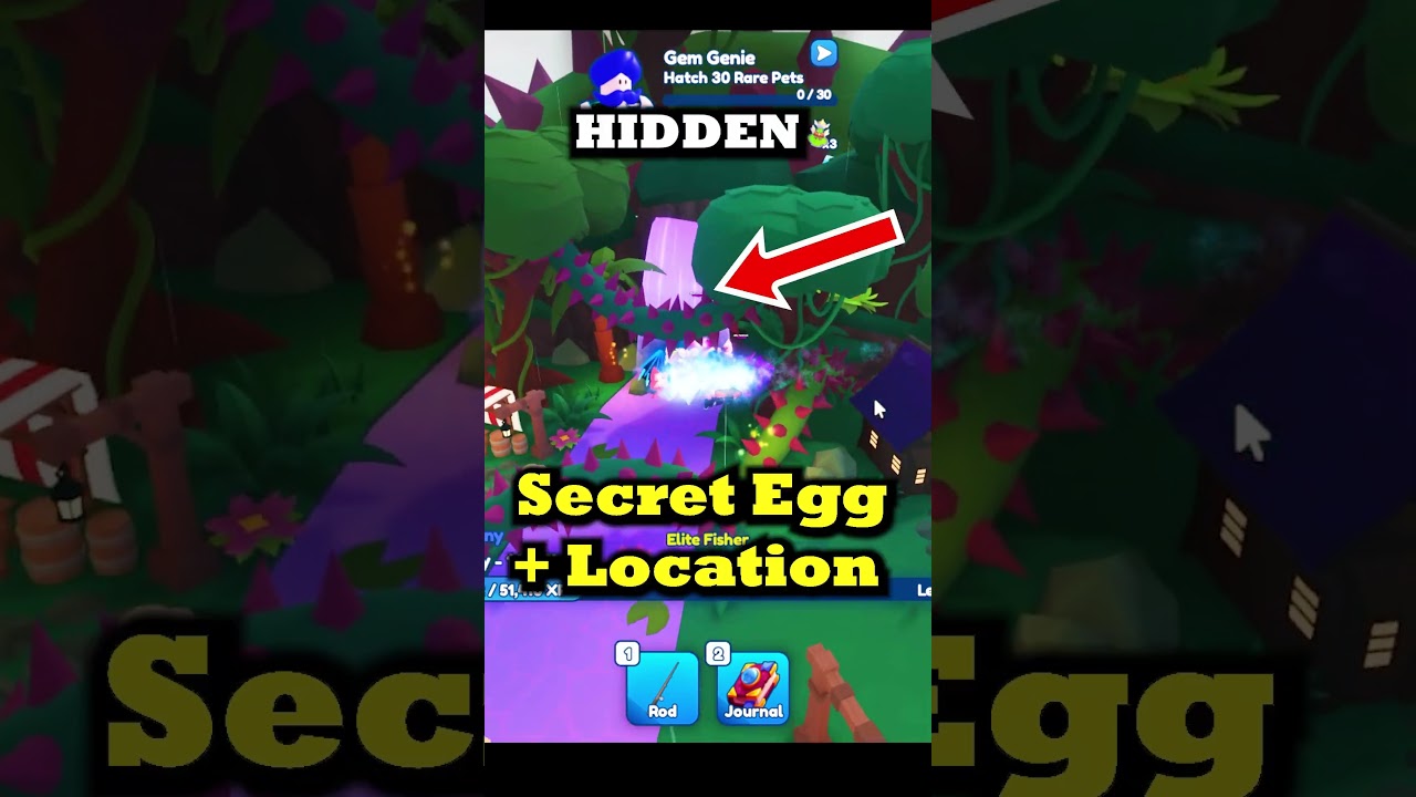 How to FIND SECRET EGG in Bubble Gum Simulator INFINITY + LOCATION