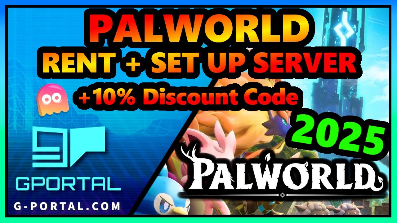 Palworld rent YOUR Server + Setup | Gportal Server + Discount Code