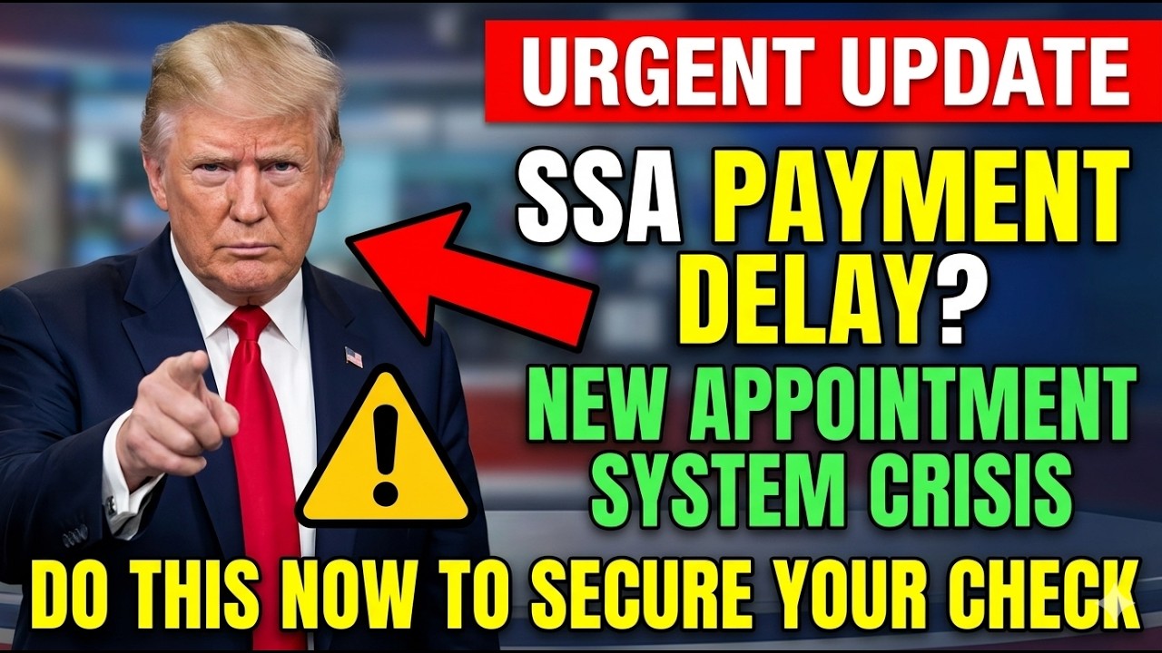 ⚠️ SSA's New Appointment System Is Causing Delays &mdash; How to Protect April 2026 Payment Before It's ..