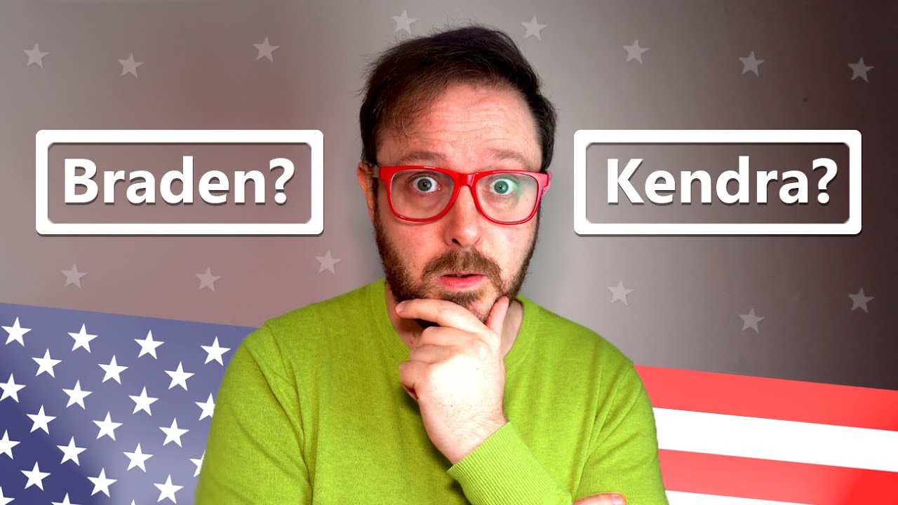 Names I Only Encountered After Moving to America