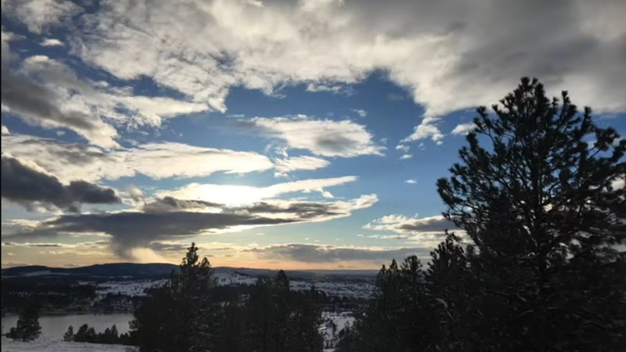 Epic Late Afternoon Liberty Lake Cam Screensaver