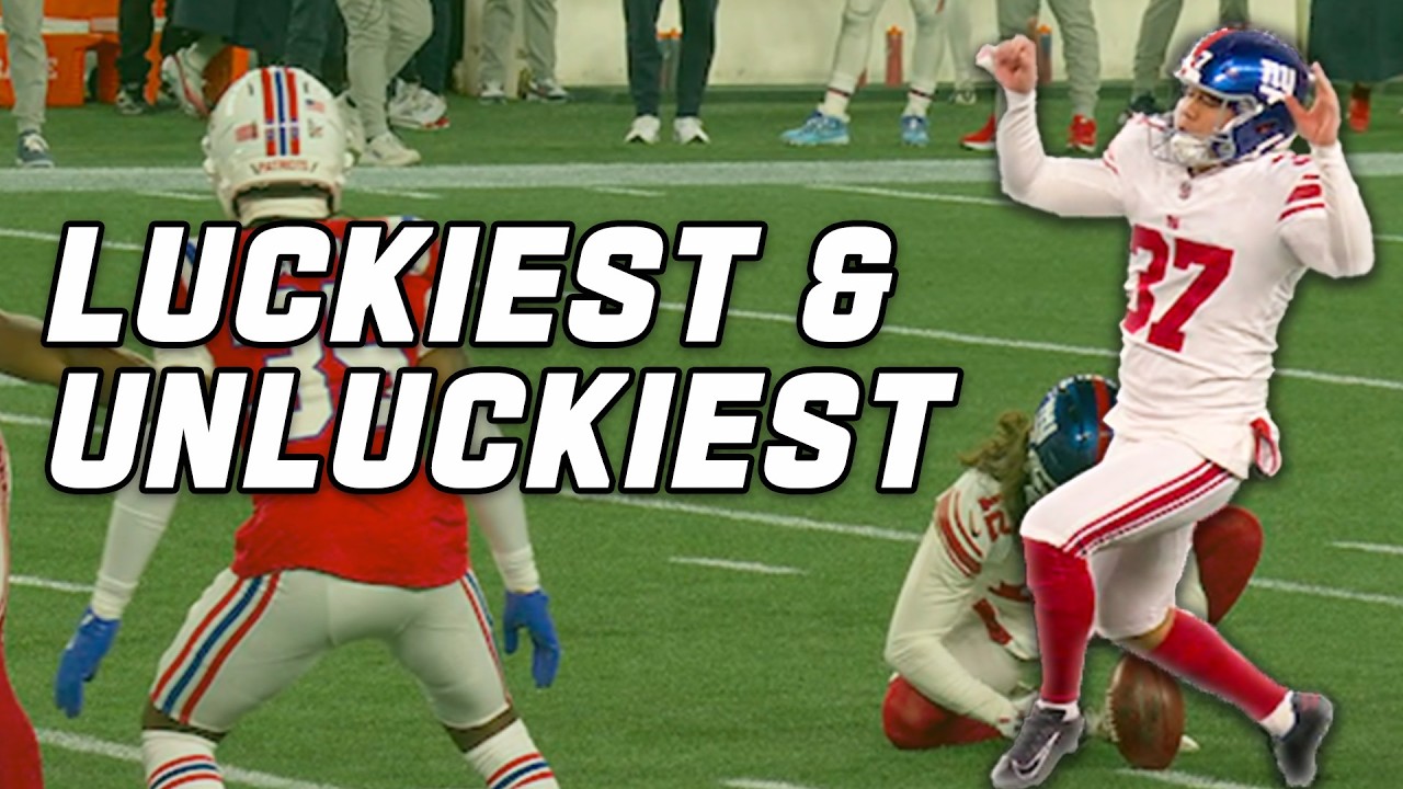 Luckiest and Unluckiest Plays of 2025