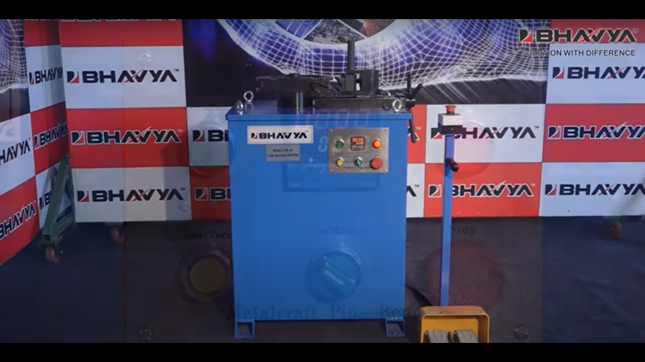Pipe Bending Machine (Model - JTB-40) - Bhavya Machine Tools