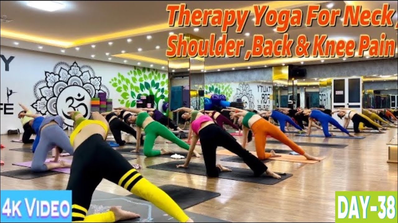 DAY-38 Therapy Yoga For Neck, Shoulder, Back & Knee Pain | Master Ranjeet Singh Bhatia |