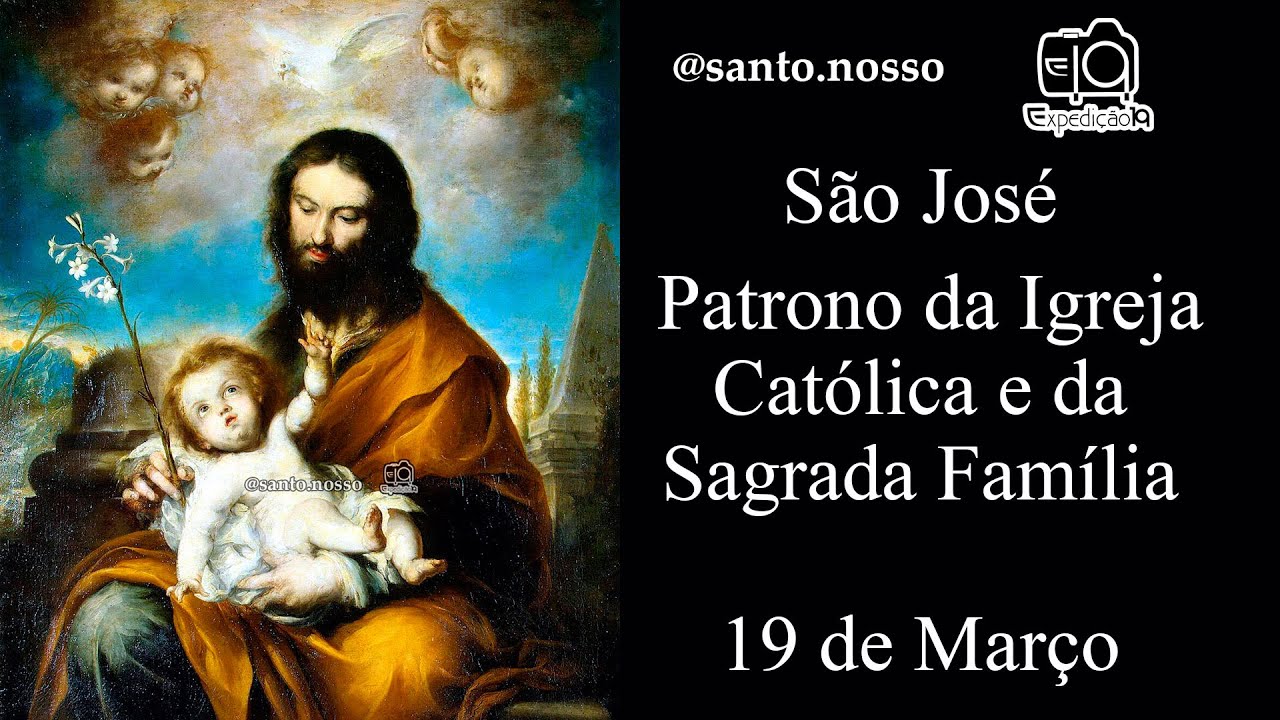 História de São José - Santo do dia 19 de Março. Patrono da Igreja e da Sagrada Família. #santododia