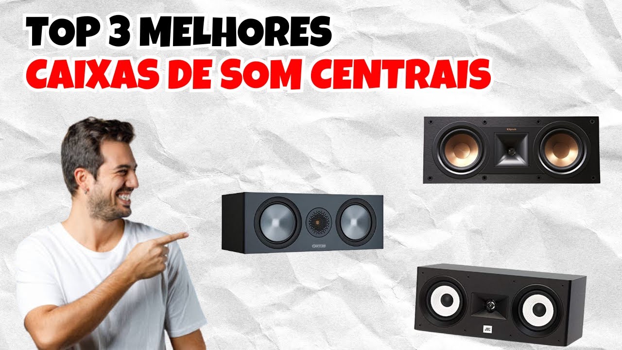 Guia dos 3 Melhores Modelos de 2026 - Onde Comprar Caixa Central para Home Theater Boa e Barata?