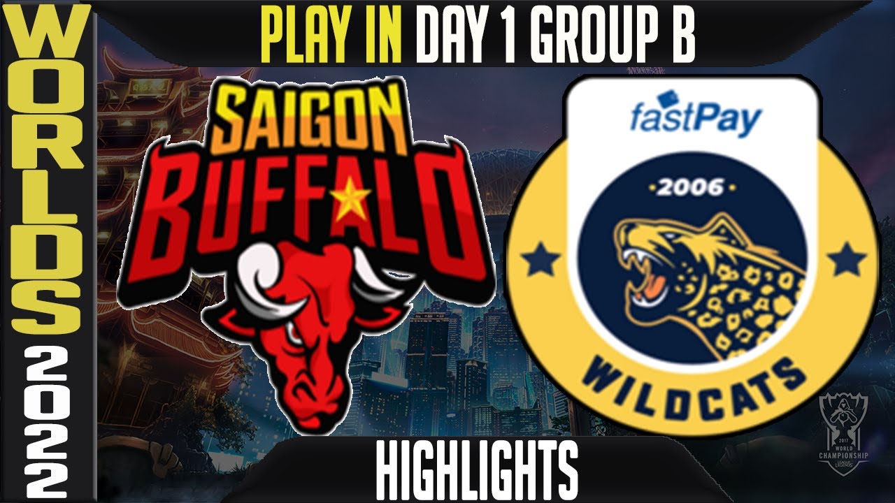 SGB vs IW Highlights | WORLDS 2022 Play-Ins Group B Day 1 | Saigon Buffalos vs Istanbul Wildcats