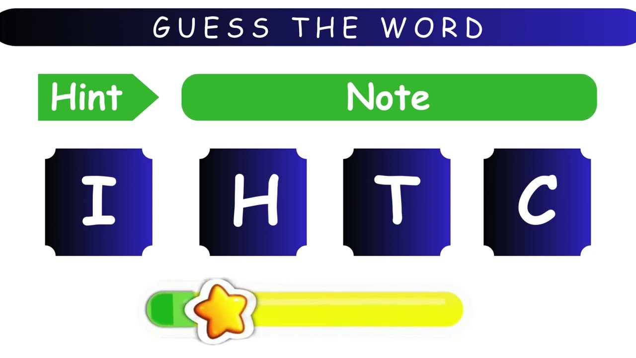 Can you score 20/20  | Guess the Word(04 Letter Words) - 18 | An English Quiz #quiz #puzzle #english