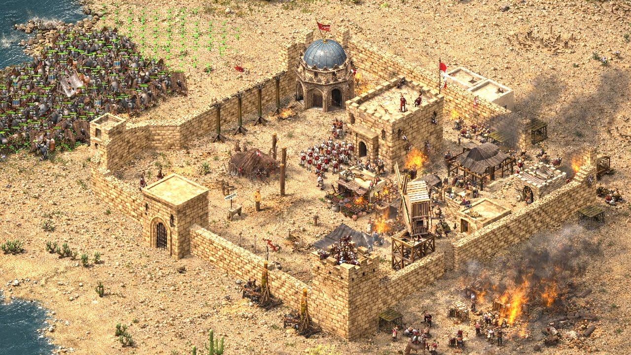 Stronghold Crusader Definitive Edition - 2. The Beach | Trail of the Lamb