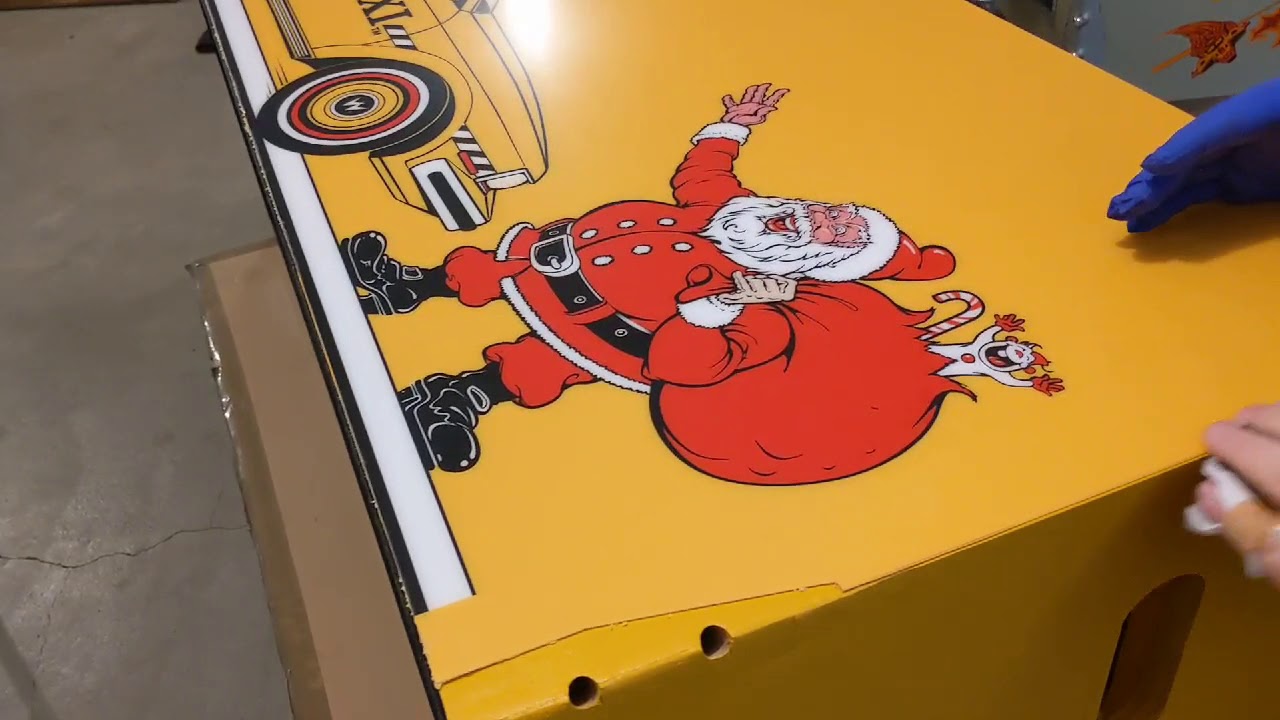Williams Taxi Pinball Rad-Cal installation PT 4