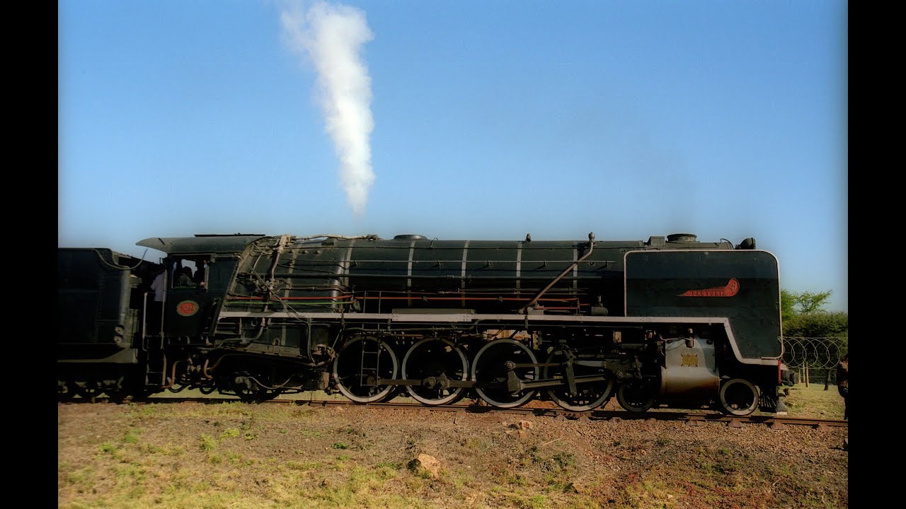 South African Steam: 15F 3094 Irene Marathon Train
