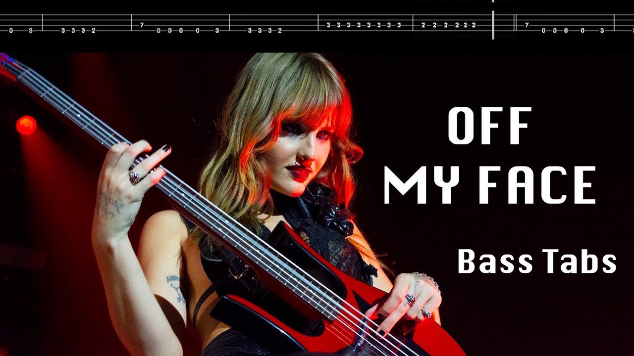 Maneskin OFF MY FACE Bass Cover Tabs