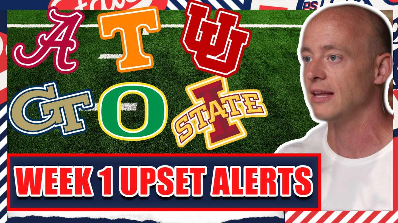 College Football Week 1 Upset Alerts - Josh Pate Cut