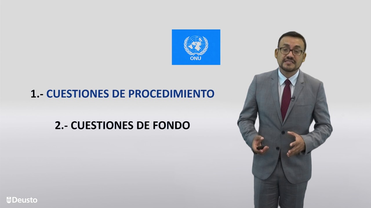 Las Organizaciones Internacionales - Consejo de Seguridad de las Naciones Unidas.