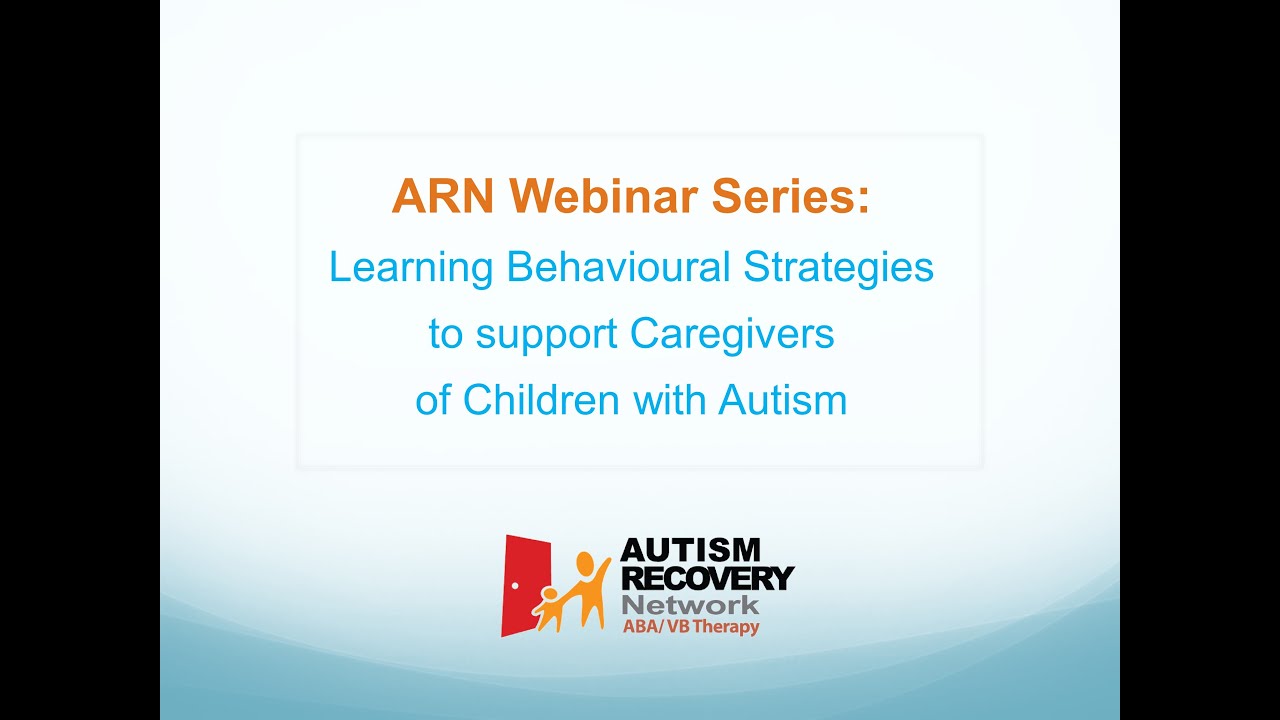 Learning Behavioural Strategies to support Caregivers  of Children with Autism