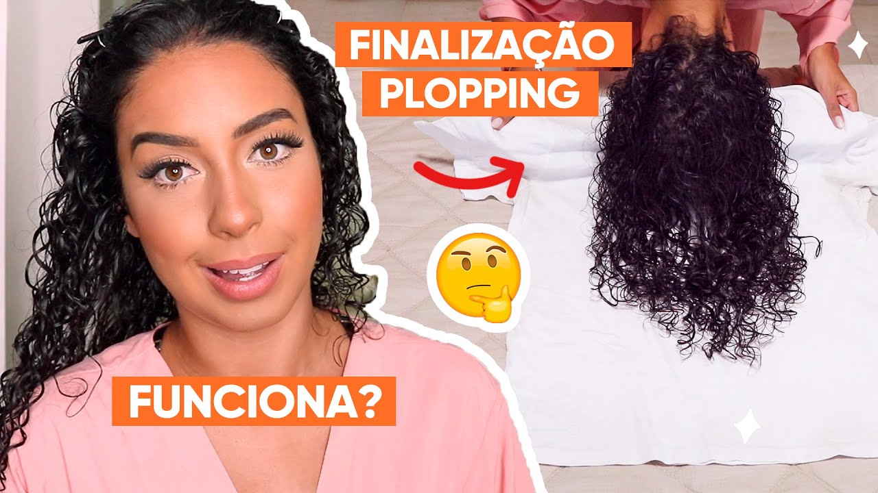 TESTEI A FINALIZAÇÃO PLOPPING - CABELO CACHEADO SUPER DEFINIDO | JULIANA LOUISE