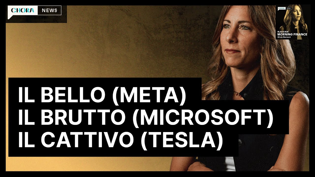 Meta-rally, Tesla pivot AI. Oro verso 5.600$ argento sopra 120$ | Morning Finance