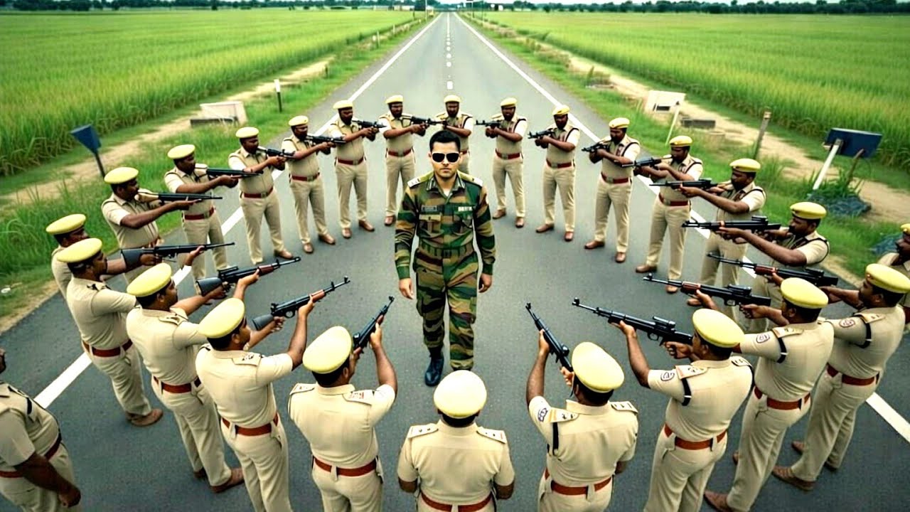 दरोगा को आर्मी कैप्टन से भिड़ना पड़ा भारी। कैप्टन निकला Surgical Strike करने वाला #Army #movie 