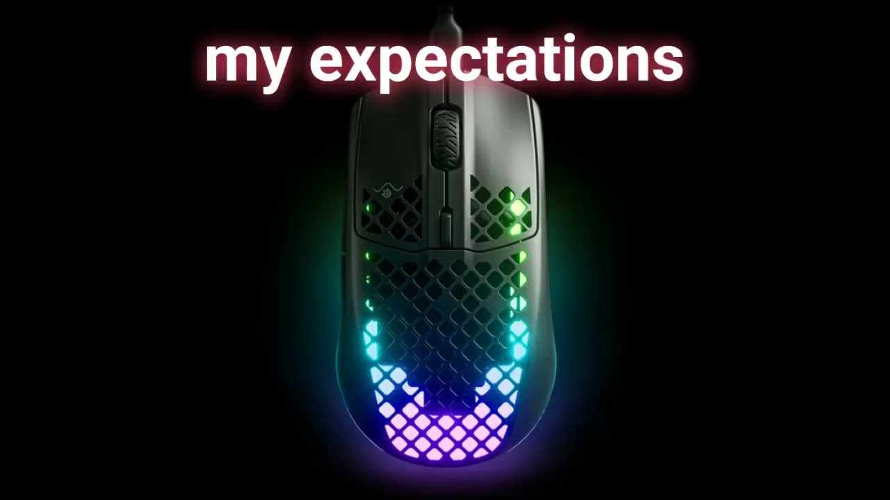 when your grandpa get u a gaming mouse