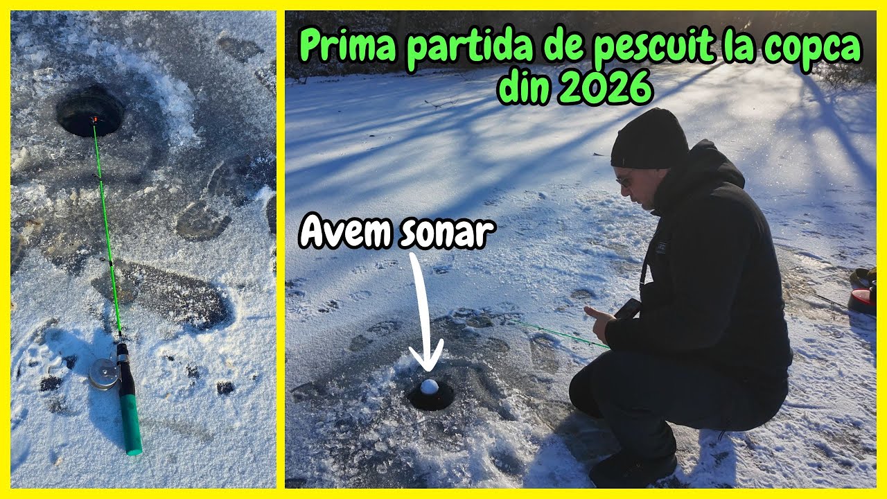 PRIMA AVENTURA LA PESCUIT LA COPCA IN 2026 - Prima captura se lasa asteptata