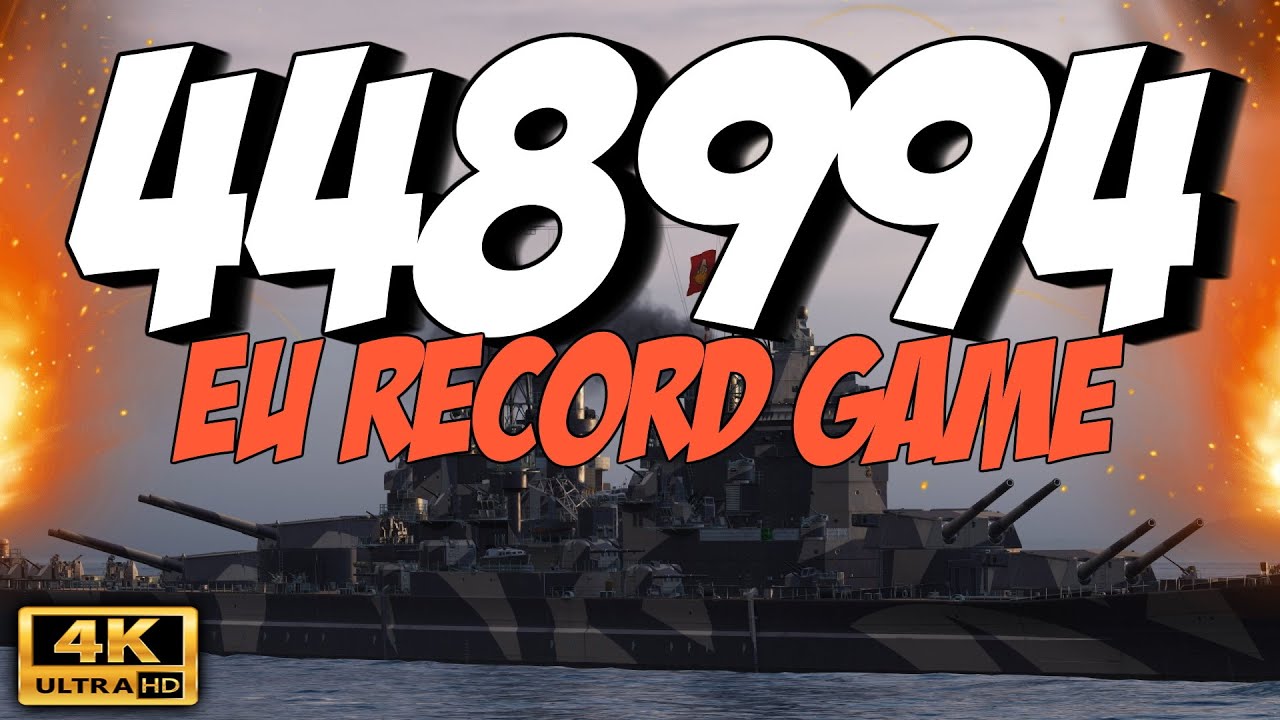 EPIC 449K EU Record Game - WOWS