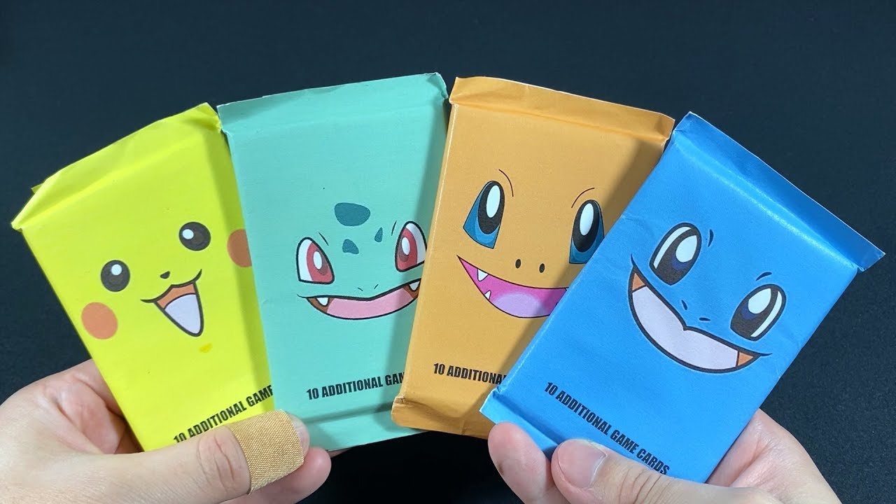 Opening THE RAREST Kanto Starters Pokemon Cards Booster Packs EVER!