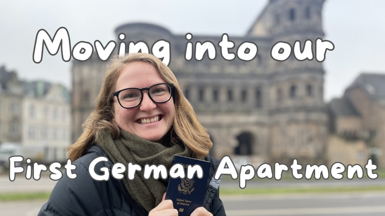 Our NEW home in Germany! | Second hand furniture, visas, minimal move