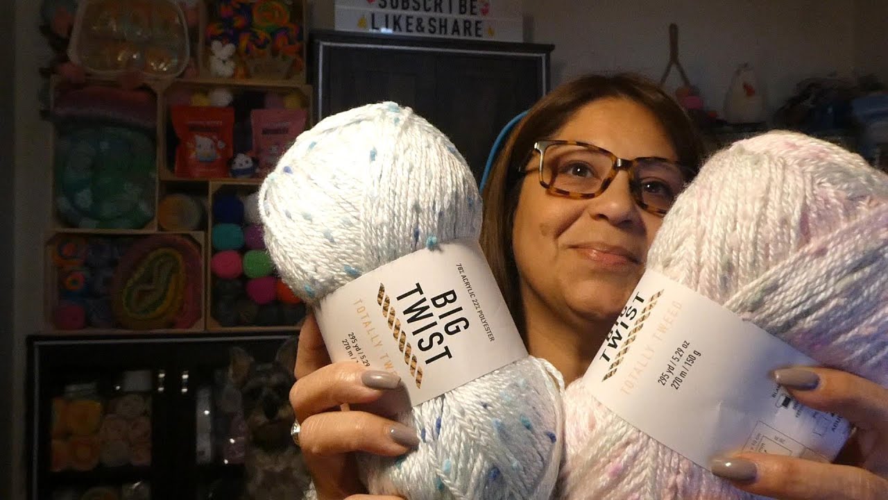 Crochet Vlog - MORE JOANNS YARN PORN!!!!!