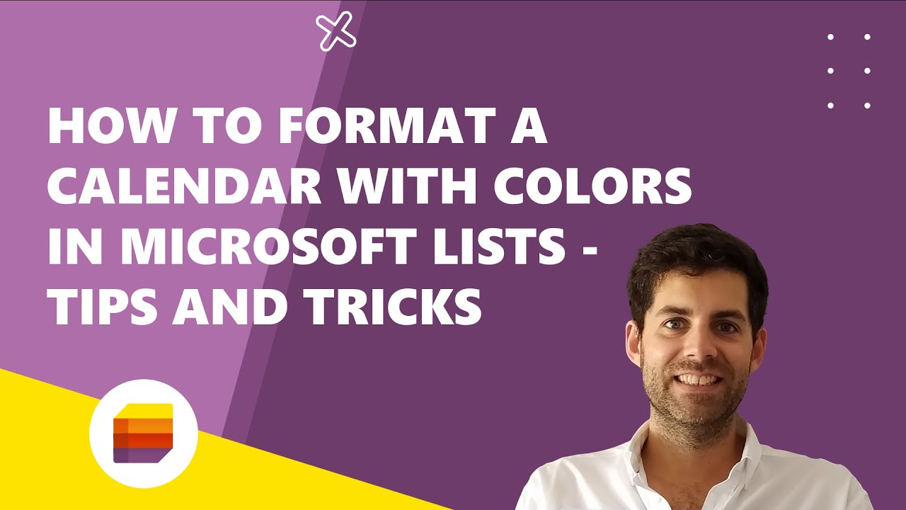 How to Format a Calendar with Colors in Microsoft Lists - Tips and Tricks
