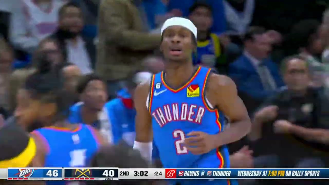 Shai has ice in his veins GAME-WINNER vs Nuggets
