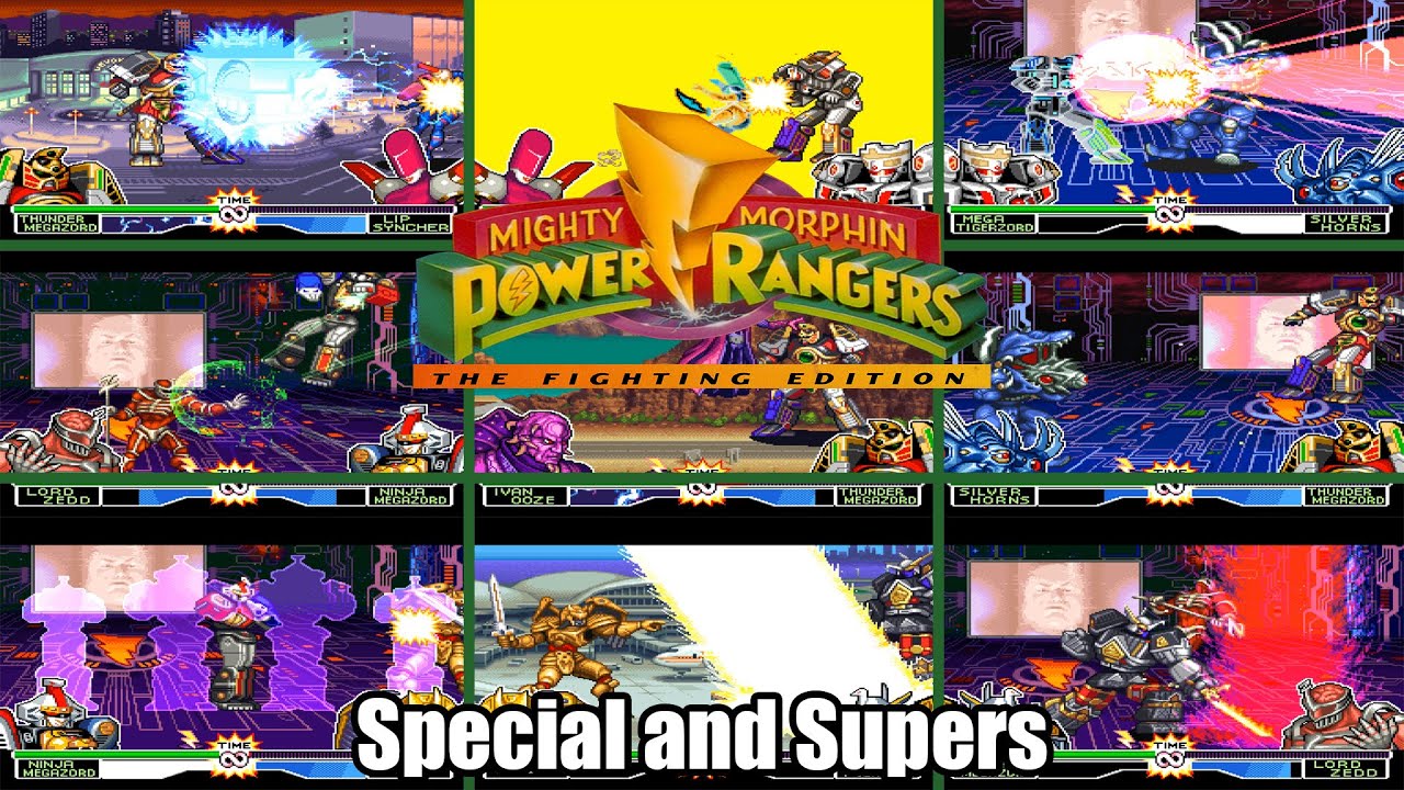 Mighty Morphin Power Rangers: The Fighting Edition | Special and Supers