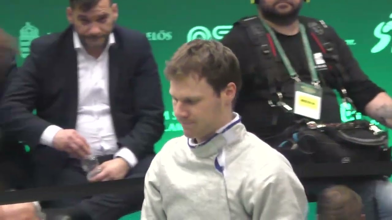 Budapest World Cup 2024 SMS - L8 - Andras Szatmari HUN v Sebastien Patrice FRA