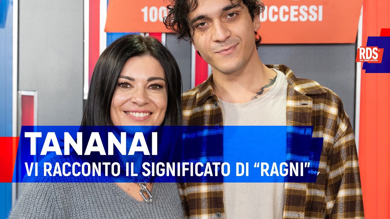 Tananai ospite su RDS racconta come ha iniziato a cantare e il significato di 