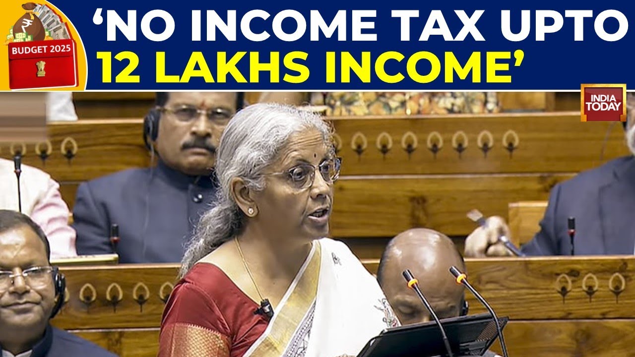 Big Decision By Modi Government: Zero Income Tax Upto 12 Lakhs | Big Relief For Middle Class