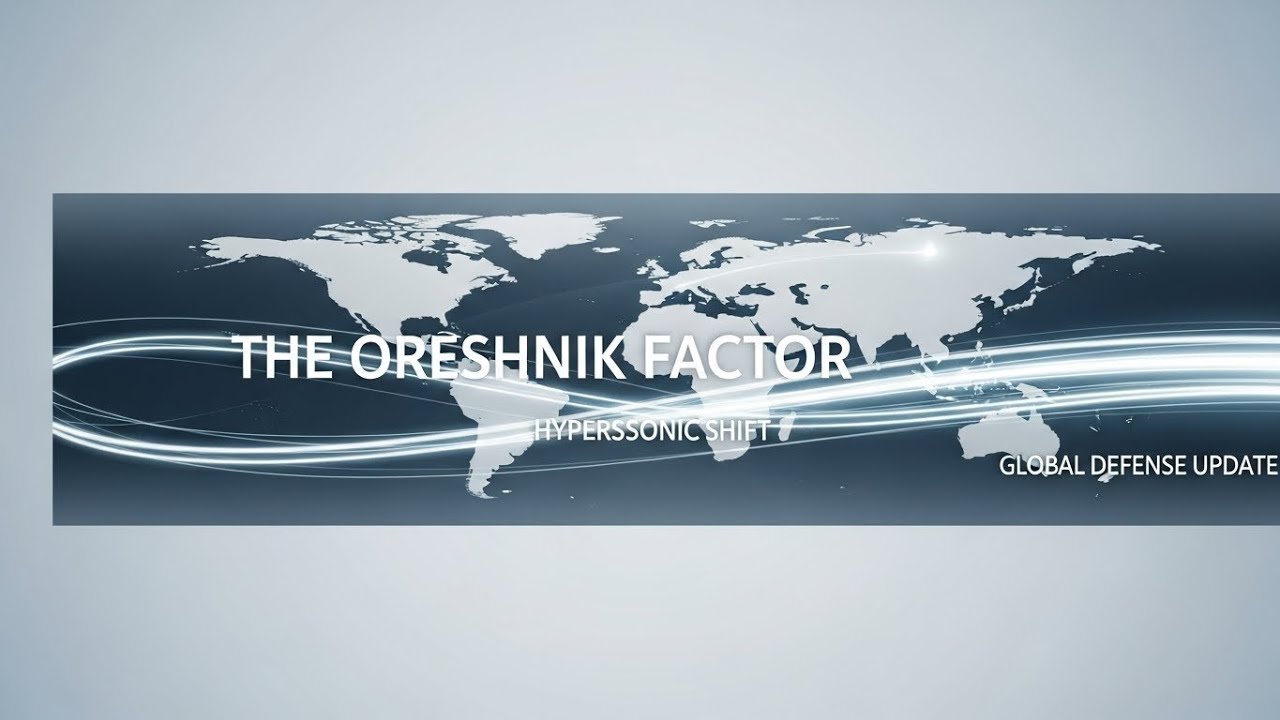 The Oreshnik Factor: Russia’s Hypersonic Shift in Global Warfare | Defense & Security Analysis