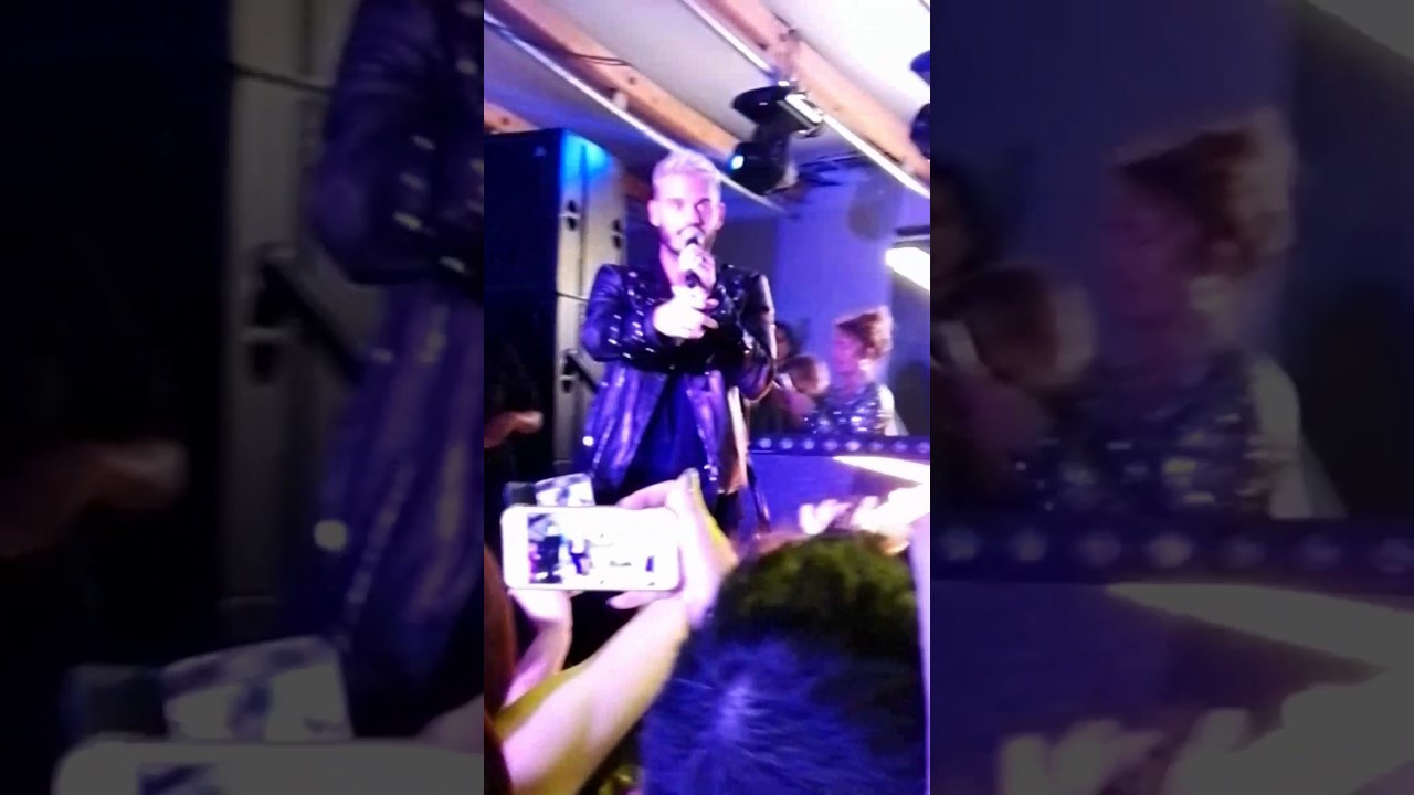 M.Pokora  - 9.04.17 - aftershow César Palace - On est là
