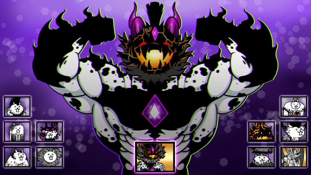 The Battle Cats - Enemy Manic Devil God is a UNIT!