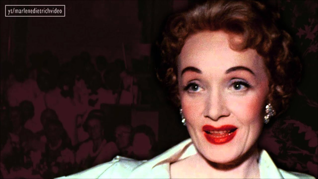 Marlene Dietrich 1954 French Interview on the Anniversary of the Liberation of Paris.