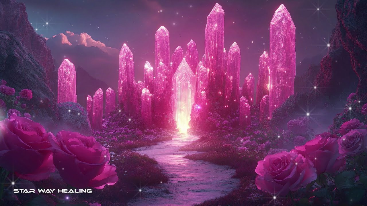 528Hz 🩷 The Love Temple &bull; Attract Love, Harmony & Miracles &bull; Love Frequency