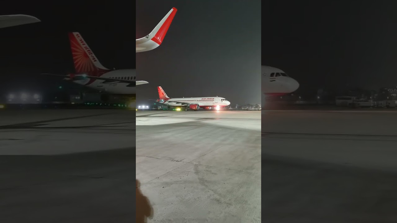 air india flight status ✈️&hearts;️🥺 #india #airport #flight