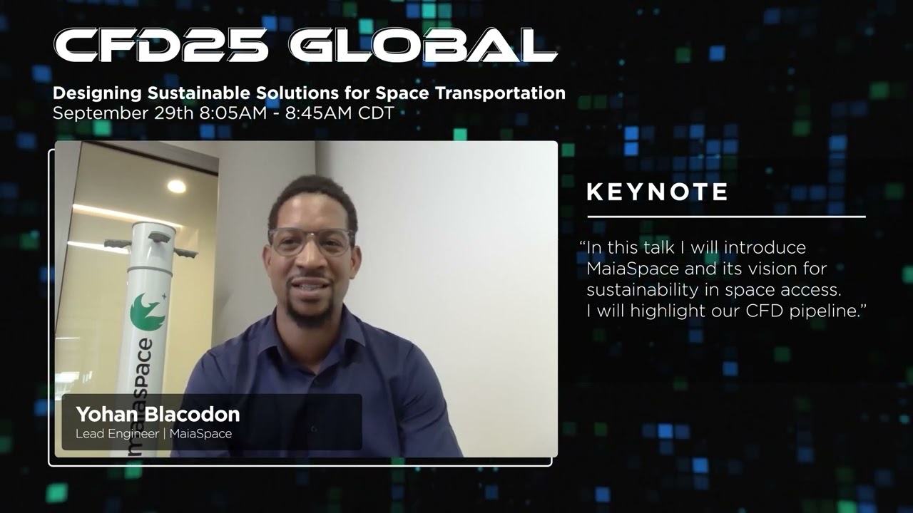 CFD25 Keynote | Yohan Blacodon | MaiaSpace